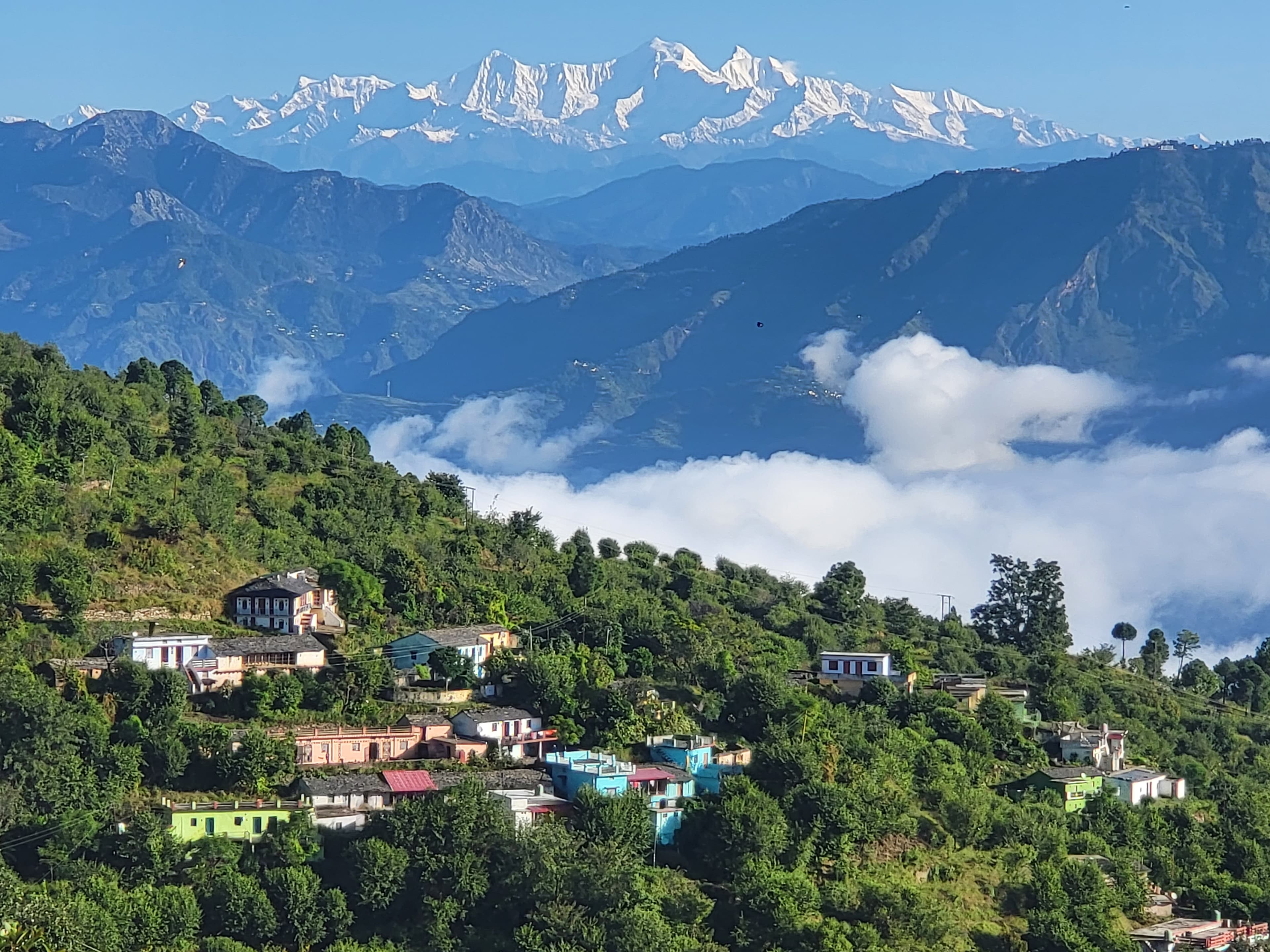 View of Vedant Valley in Guptkashi