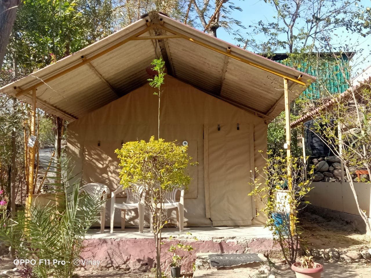 Camp High 5 - panoramic view