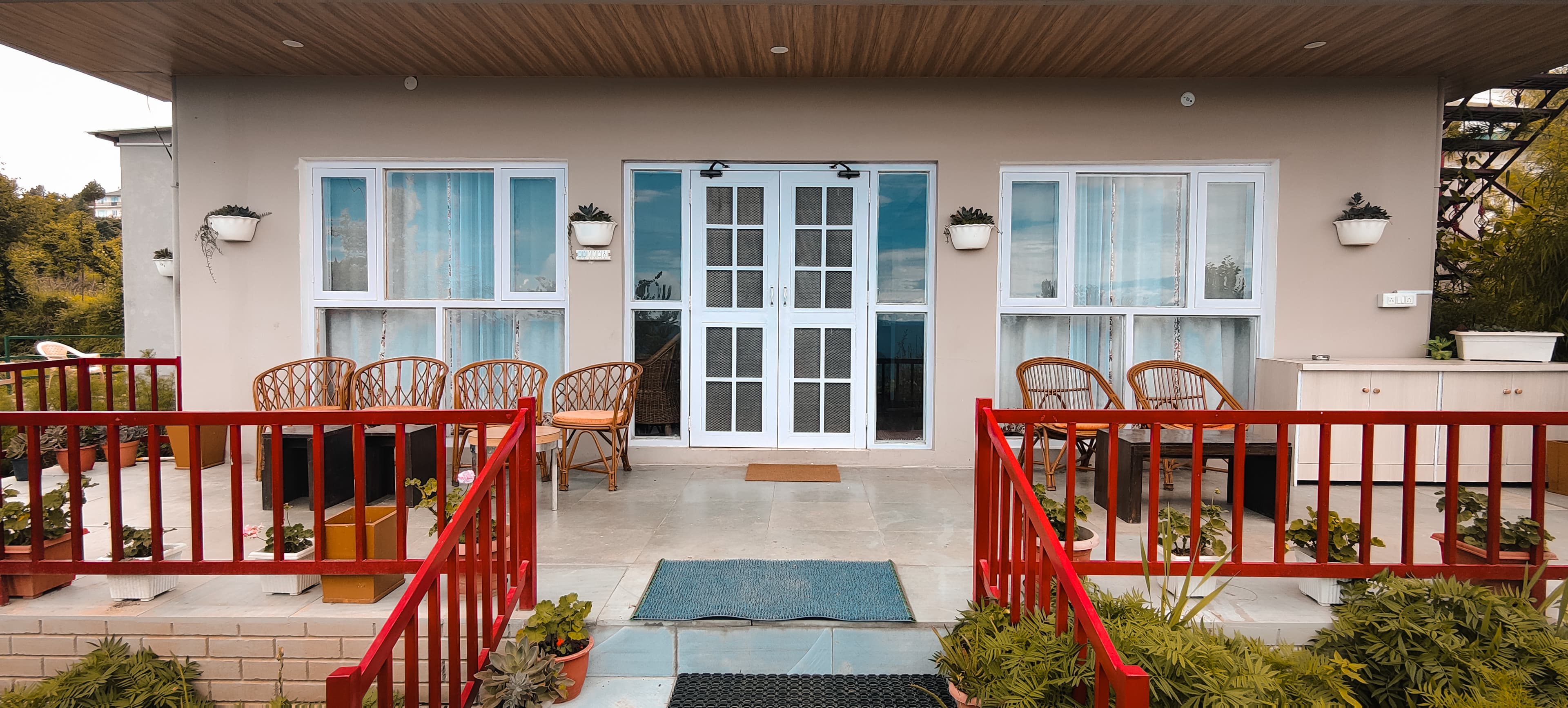 Brown Villa - room view at Tehri Retreat